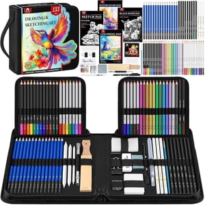 Vigorfun 133 Piece Professional Art Supplies Kit