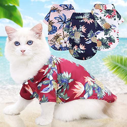 Heyrekt Dog Shirt For Small Dogs Dog Hawaiian Shirt Pet Clothes Dog Accessories Boy Dog Clothes Puppy Clothes Dog Shirts Thunder Shirts For Dogs Mediu