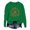 Green, variant on Halloween Sweatshirt for Women Hoodless Sweatshirt Women Fashion Letter Sweatshirt Long Sleeve Casual Round Neck Sweatshirt Green L