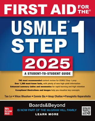 First Aid for the USMLE Step 1 2025, (Paperback) - Walmart.com