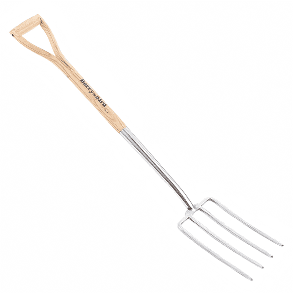 Berry&Bird 4-Tine Digging Fork with T-Shaped