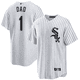 thumbnail image 1 of Camiseta clásica de béisbol blanca de los Chicago White Sox n.° 1, local, con número de estrella bordado.-XL, 1 of 2