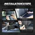 thumbnail image 6 of Lukts Mountain Adventure Badges Print Anti-kick Storage Mat for Seats 2 Pcs,Waterproof Dirt & Mud Protection, 18.5x26.4in Automotive Interior Protectors, 6 of 8