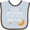 Blue and Chocolate, variant on Inktastic I Love My Nonna to the Moon and Back Boys or Girls Baby Bib