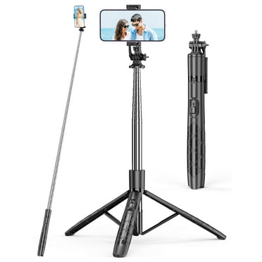 71" Phone Tripod & Selfie Stick, All in One Extendable Cell Phone Tripod with Wireless Remote, Tripod Stand for iPhone & Travel Tripod 360° Rotation Compatible with iPhone Android Phone, Camera