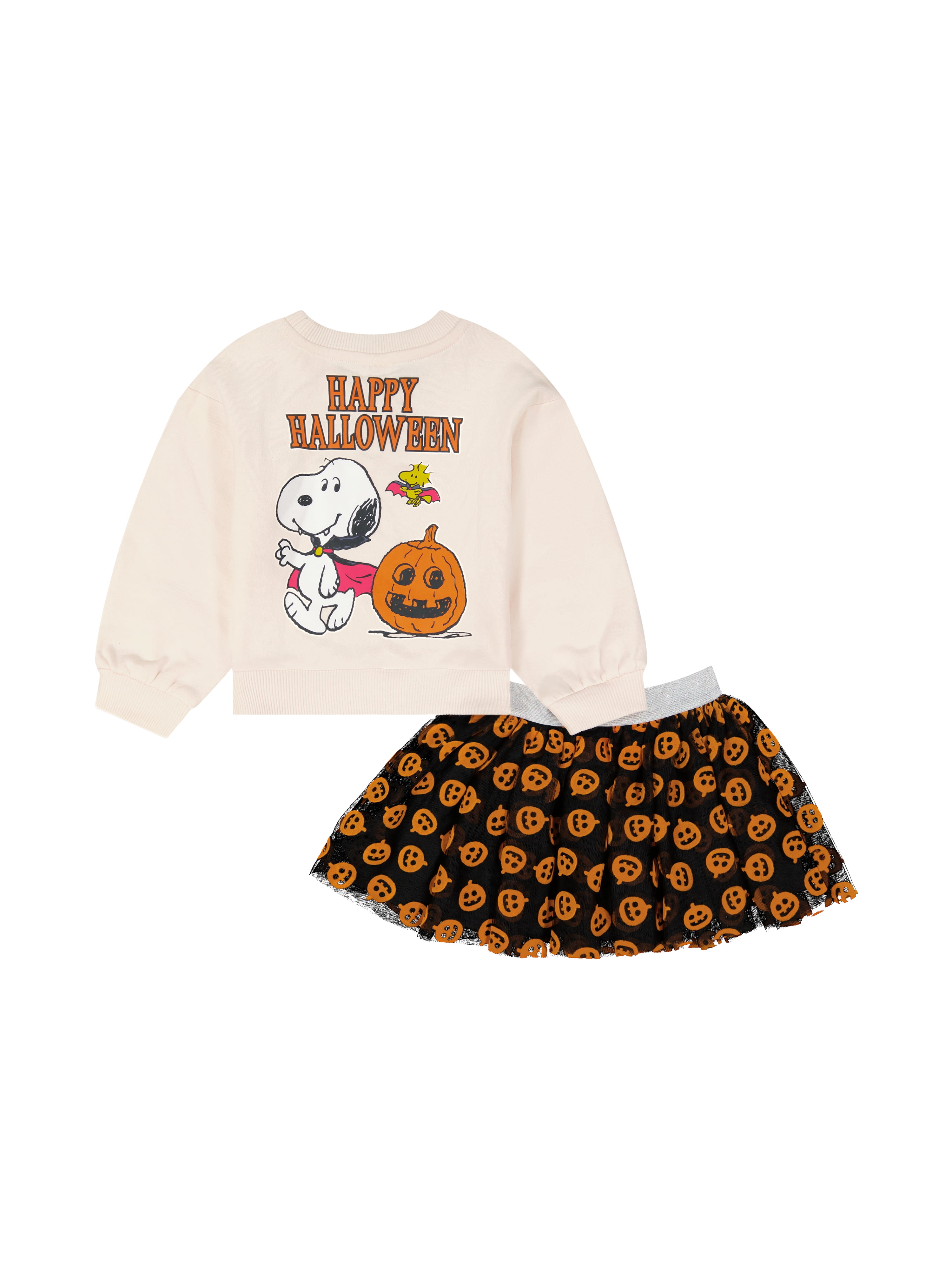 Snoopy Toddler Girls 3 Piece Tutu Skirt Set, Sizes 12M-5T