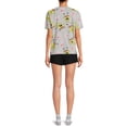 thumbnail image 3 of SpongeBob SquarePants Women’s Juniors Knit Graphic Tee, 3 of 5