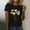 Black, variant on VgaVtl Womens T Shirts Summer Short Sleeve Ladies Plus Size Tops Fashion Going Out Pull on Loose Casual Floral Tops,Beige M
