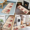 thumbnail image 5 of Christmas 2'x6' Runner Rugs for Hallway Kitchen Bedside Non Slip Washable, Winter Xmas Snowman Sugar Ice Cream Vintage Entryway Rug Runners with Rubber Backing, Long Carpet Runner for Laundry Room, 5 of 8