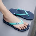 thumbnail image 5 of Bixock Flip Flops for Women,Bathroom Sandals for Women,Slippers for Men Solid Color Non Slip Open Toe Flip Flops Large Size Outdoor Summer Beach Shoes, 5 of 8