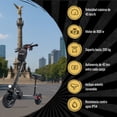 thumbnail image 3 of Scooter Eléctrico Instigo Sport 2.0 Vel Max 45 Km/h Potente Motor De 800w Batería 48v16ah Autonomia 45km Suspension Con Amortiguadores Traseros Y Delanteros Llantas Todo Terreno Resistencia Agua Ip54, 3 of 10