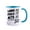 Blue, variant on KAAYEE Funny 50th Coffee Mug for Birthday Gift,Looks 22, Feels 18, Acts 10,Fifth Birthday Funny Mug-11 oz Tea Cup,Green