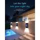 thumbnail image 4 of Apliques solares para jardín, 2 luces LED solares de arriba y abajo, iluminación decorativa de pared LED, IP65 resistente al agua, luz decorativa para jardín, cerca, patio y terraza., 4 of 5