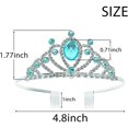thumbnail image 2 of 3 Pcs Girls Tiaras Rhinestones Tiara Crystal Headband Princess Crown Princess, 2 of 5
