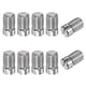 thumbnail image 1 of Uxcell Paquete de 10 Pasadores Cilíndricos Ranurados M8 x 14mm, Acero Inoxidable 304 para Dispositivos Metálicos [Tono Plateado], 1 of 1