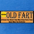 thumbnail image 3 of CafePress - Old Fart Motto T Shirt - Mens Football Shirt, 3 of 4