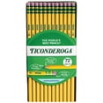thumbnail image 1 of Lápices de madera Ticonderoga sin afilar, 2 HB, blandos, 72 unidades, 1 of 7