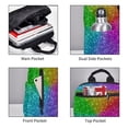 thumbnail image 5 of Daiia Colorful Glitter School Backpack for Men and Women Lightweight Backpack Durable Backpack Water-Resistant,Travel,Work Bag, 5 of 9