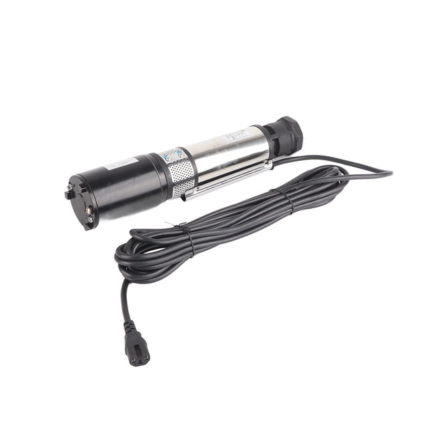 Bomba Sumergible, Salida de 25 mm DC 12 V Bomba Solar Máxima elevación 10 metros 3500r/min Motor de Cobre para Riego en el HOGAR PARA DRENAJE MINERO