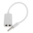 thumbnail image 3 of Headphones Splitter for Samsung Galaxy A50/A20/A10e - 3.5mm Earphone Adapter Dual Headset Port Audio Jack Adaptor D6Y, 3 of 5