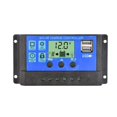 thumbnail image 4 of Solar Charge Controller 12V/24V PWM 10A 30A 60A 100A With Adjustable LCD Display Timer Setting ,Widely Compatibility, 4 of 7