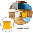 thumbnail image 3 of FOLOYORI 4Ud Taza De Esmalte Duradera Para Café Té Uso Diario En Oficina Hogar, 3 of 8
