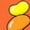 Orange, variant on Inktastic Mama's Little Jellybean Cute Easter Candy Boys or Girls Toddler T-Shirt