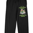 thumbnail image 6 of Elf Christmas Cheer Men's Black Sleep Pajama Pants-Medium, 6 of 7