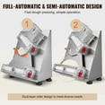 thumbnail image 3 of VEVOR Electric Dough Sheeter Pizza Dough Roller Sheeter Stainless Steel Max 12'', 3 of 10