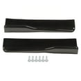 thumbnail image 3 of Rear Side Skirt Winglets, Strong Adhesion Scratch Proof 2 Pcs Rear Side Skirt Winglet Spoiler Elegant Bright Black Universal  For Replacement, 3 of 8