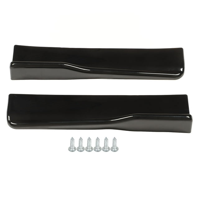 Vehicle Rear Side Skirt Winglet,2 Pcs Rear Side Rear Side Skirt Winglet Spoiler Car Rear Side Skirt Winglets Leading Edge Technology