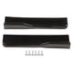 thumbnail image 3 of 2 uds falda lateral trasera Winglets izquierda derecha negro brillante ABS a prueba de arañazos Universal falda lateral trasera del coche difusor Winglets, 3 of 8