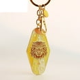 thumbnail image 2 of Illustrated Zodiac Keychain Signs Enamel Charm Unique Keyring Mini Pendants for Women, 2 of 4