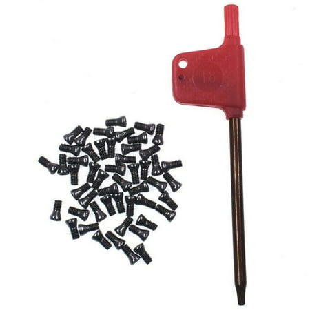 

50pcs M2.5 x 6mm Insert Torx Screw for Carbide Inserts Lathe Tool & Screwdriver
