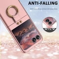 thumbnail image 4 of Compatible Motorola Razr Plus 2023 Case with Ring & Stand,Motorola Razr+ 2023 Case Slim,Cute Thin Protective Cover Phone Case for Moto Razr 40 Ultra Case New Motorola Razr 2023 Cases Women Pink, 4 of 12