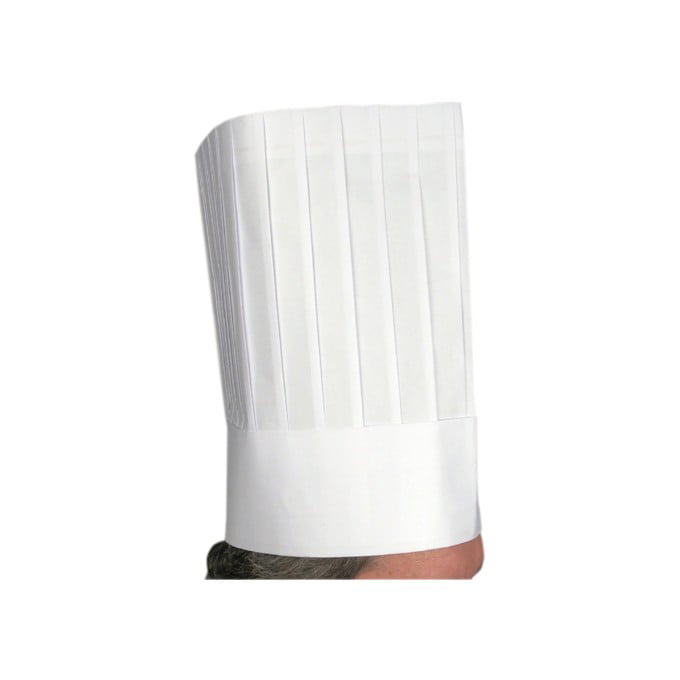 20 CHEF HATS WHITE NON WOVEN ECO FRIENDLY DISPOSABLE PARTY 