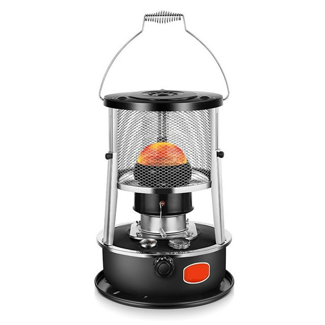 Poêle à Paraffine Portable pour Camping Pique-Nique Chauffage Extérieur Hiver Poêle de Camping Pêche sur Glace Réchauffeur Domestique Adapté pour Randonnée Voyage en Plein Air, Facile à Utiliser