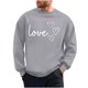 thumbnail image 2 of Ceisia Men Casual Fashion Print Round Neck Pullover Long Sleeve Sweatshirt Gift, 2 of 6