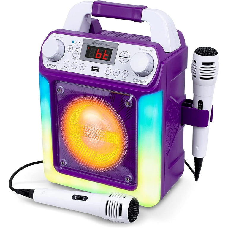 Singing Machine Kids SML654V HDMI Groove MiniPurple - Walmart.com