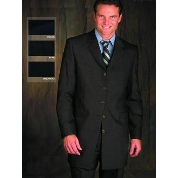 Mens Funeral Attire Funeral Outfit Funeral Clothes Solid Black Suit By Alberto Nardoni Brand Designer