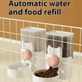 thumbnail image 4 of Youkk 2piece Bunny Water Dispenser And Feeder Set For Rabbit Hay Gravitys Rabbit Feeder Set Rabbit Stuff C, 4 of 6