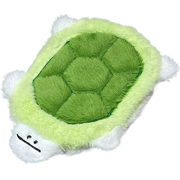 Jiibva Plush Turtle Pencil Case, Cartoon Pen Case Kawaii Pen Holder Pencil Pouch Zipper Stationery Bag Makeup Pouch