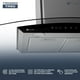 thumbnail image 4 of Campana de cocina 90 cm de pared cristal curvo y acero Inoxidable Fline Tromso 90, 4 of 6