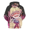 thumbnail image 3 of Himiko Toga Unisex Sweatshirts Loose Pullover Sweater Hooded Hoodie 3D Printing Jacket Winter Fall Clothes 6XL, 3 of 7