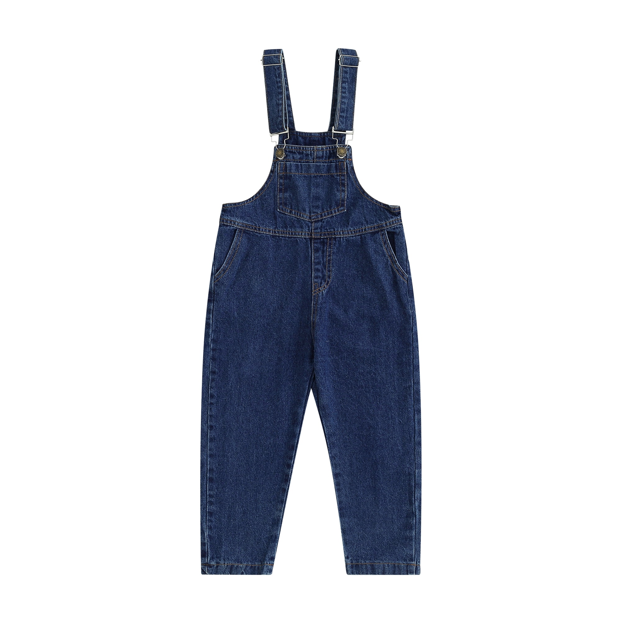 Girls long overalls best sale