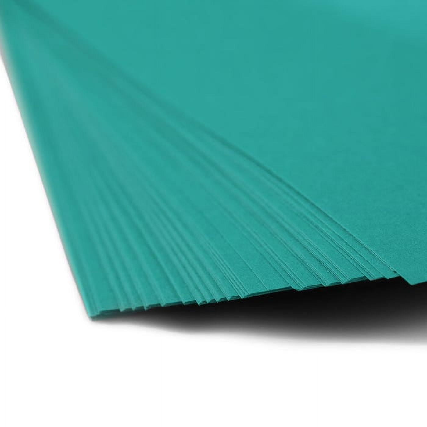 JAM Paper Solid Colors, 8 1/2 x 11, Sea Blue, 24lb, 2 packs of 100