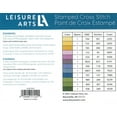 thumbnail image 4 of Leisure Arts Pillowcase 20"X26" Pansies 2Pc, Embroidery Pillow Kit, Stamped Embroidery Pillowcases, Pillow Cases Stamped, Stamped Cross Stitch Cases, 4 of 4