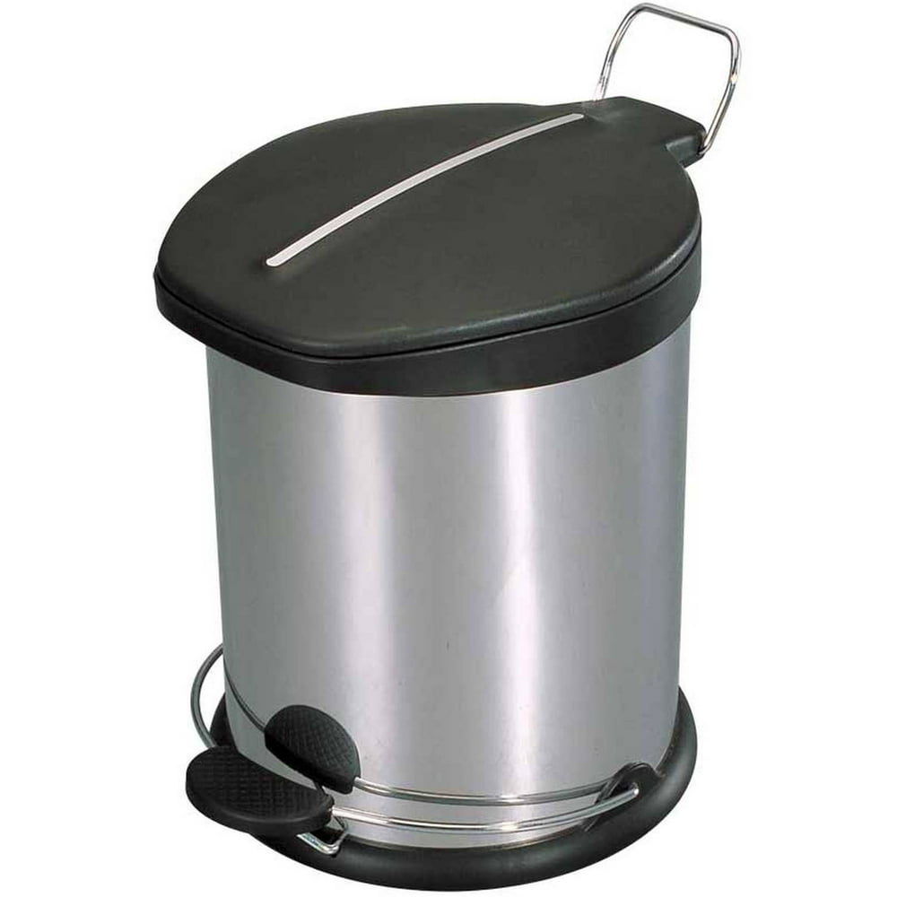 Home Basics 20 L Waste Basket with Plastic Top