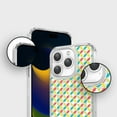 thumbnail image 2 of iPhone 15 Pro Max Clear Case - Yellow Celestial Petal Design, 2 of 5