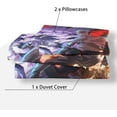 thumbnail image 7 of Anime Jujutsu Kaisen Duvet Cover Bedding Set,3D Anime Soft Comfortable Quilt Cover Twin Full Queen King Size with Pillowcases (Color 1, Twin), 7 of 7